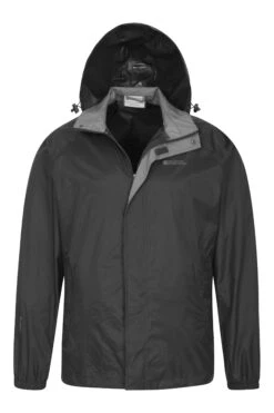 Mountain Warehouse Pakka Mens Waterproof Jacket -Mountain Warehouse 013840 bla pakka jacket men ss20 4