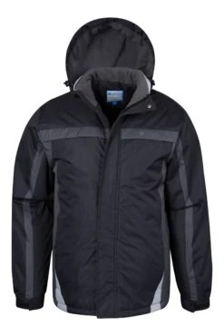 Mountain Warehouse Dusk Mens Ski Jacket -Mountain Warehouse 018807 bla mens dusk ski jacket aw16 4