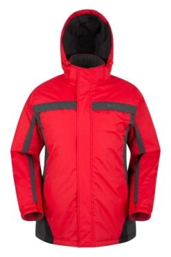 Mountain Warehouse Dusk Mens Ski Jacket -Mountain Warehouse 018807 red dusk ski jacket men aw17 1