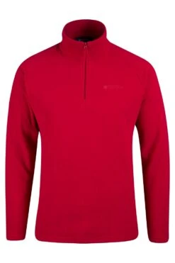 Mountain Warehouse Snowdon Mens Micro Fleece -Mountain Warehouse 021409 BUR MENS SNOWDON FLEECE SS16 1 l