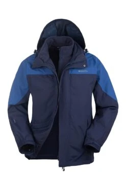 Mountain Warehouse Storm Mens 3 In 1 Waterproof Jacket 8 Mountain Warehouse Storm Mens 3 In 1 Waterproof Jacket -Mountain Warehouse 021964 COB STORM 2 3IN1 MENS JACKET AW15 4 l