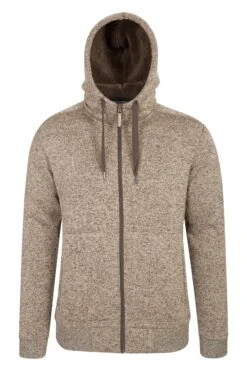 Mountain Warehouse Nevis Mens Fleece Lined Hoodie