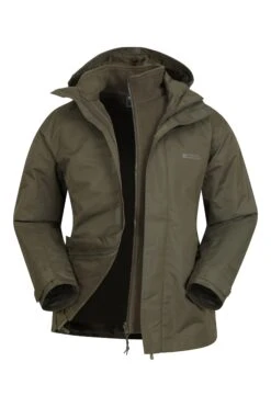 Mountain Warehouse Fell Mens 3 In 1 Water Resistant Jacket 13 Mountain Warehouse Fell Mens 3 In 1 Water Resistant Jacket -Mountain Warehouse 022321 kha fell 3 in 1 jacket men aw21 01