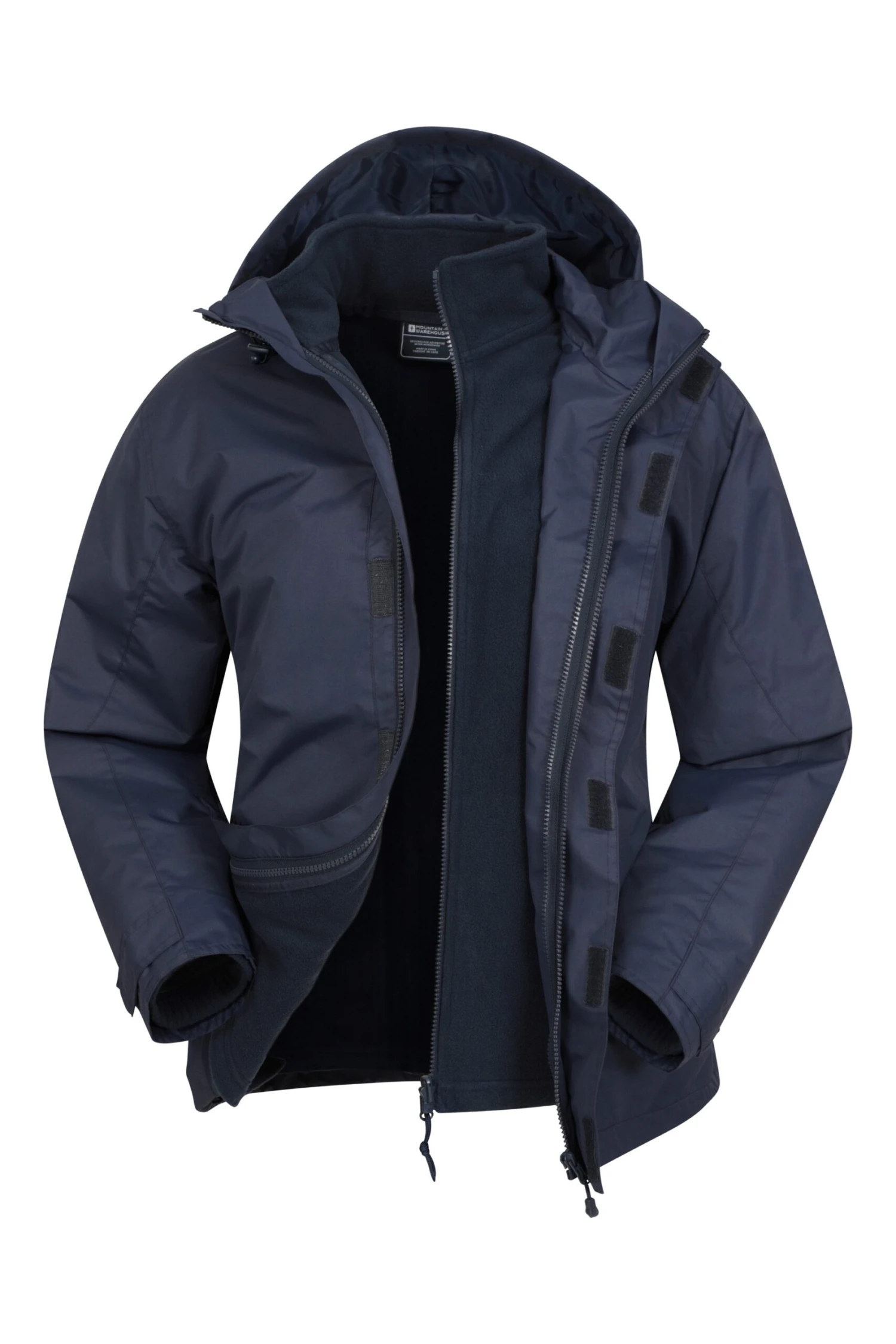 Fell Mens 3 in 1 Water Resistant Jacket Mountain Warehouse Fell Mens 3 In 1 Water Resistant Jacket -Mountain Warehouse 022321 nav fell 3 in 1 jacket men aw21 01 scaled