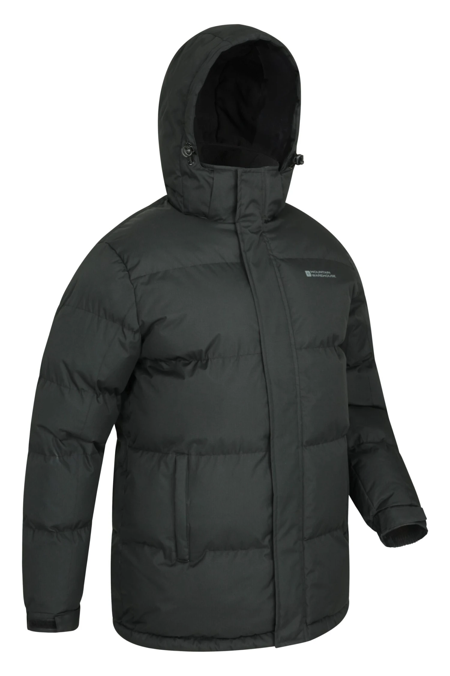 Snow Mens Padded Jacket Mountain Warehouse Snow Mens Padded Jacket -Mountain Warehouse 023081 bla snow padded jacket men ss20 2 scaled