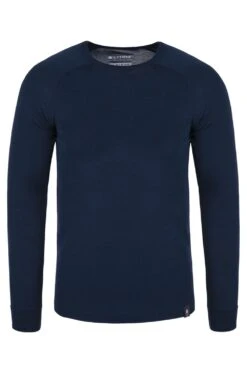 Mountain Warehouse Merino Mens Long Sleeved Round Neck Top -Mountain Warehouse 023200 nax merino round neck ls mens top aw15 1