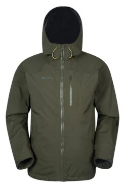Mountain Warehouse Bachill Mens Waterproof Jacket -Mountain Warehouse 023309 kha bachill mens wp jacket aw16 1