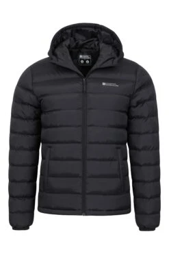 Mountain Warehouse Seasons Mens Padded Jacket -Mountain Warehouse 024274 bla seasons padded jacket men aw21 05