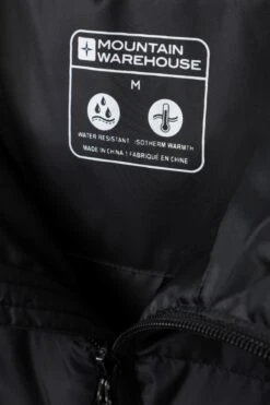 Mountain Warehouse Seasons Mens Padded Jacket -Mountain Warehouse 024274 bla seasons padded jacket men aw21 06