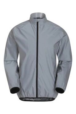 Mountain Warehouse 360 Reflective Mens Jacket -Mountain Warehouse 024563 sil 360 reflective jacket men ss20 1