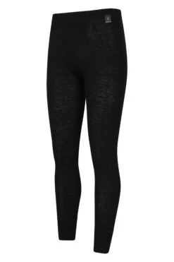 Mountain Warehouse Mens Merino Pants With Fly -Mountain Warehouse 024568 bla merino baselayer pant with fly men ss20 3