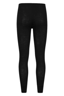 Mountain Warehouse Mens Merino Pants With Fly -Mountain Warehouse 024568 bla merino baselayer pant with fly men ss20 5