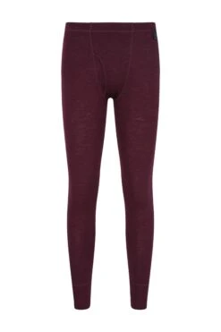 Mountain Warehouse Mens Merino Pants With Fly -Mountain Warehouse 024568 bur merino baselayer pant with fly men aw19 01