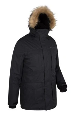 Mountain Warehouse Gorge Waterproof Mens Long Jacket 4 Mountain Warehouse Gorge Waterproof Mens Long Jacket -Mountain Warehouse 025407 bla gorge long jacket men aw17 2