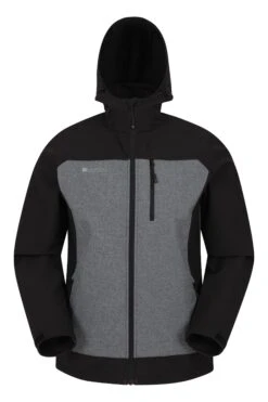 Mountain Warehouse Illuminate Reflective Mens Softshell Jacket