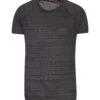 Mountain Warehouse Endurance Striped Mens T-Shirt -Mountain Warehouse 025449 bla endurance stripe ss tee men aw18 01