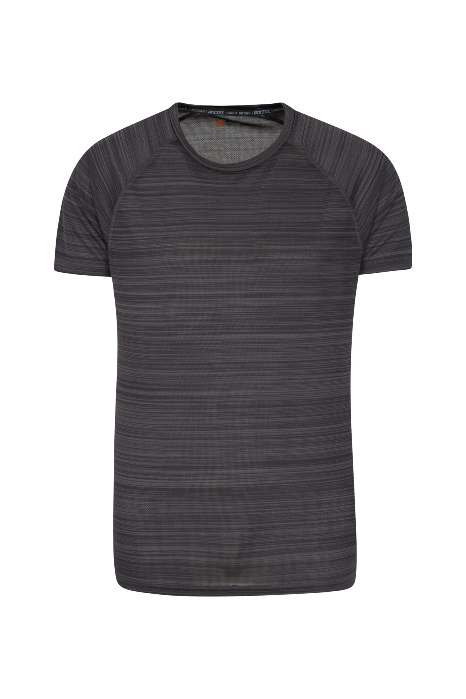 Endurance Striped Mens T-Shirt Mountain Warehouse Endurance Striped Mens T-Shirt -Mountain Warehouse 025449 bla endurance stripe ss tee men aw18 01 scaled