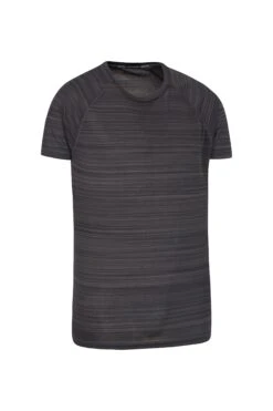Mountain Warehouse Endurance Striped Mens T-Shirt 3 Mountain Warehouse Endurance Striped Mens T-Shirt -Mountain Warehouse 025449 bla endurance stripe ss tee men aw18 02