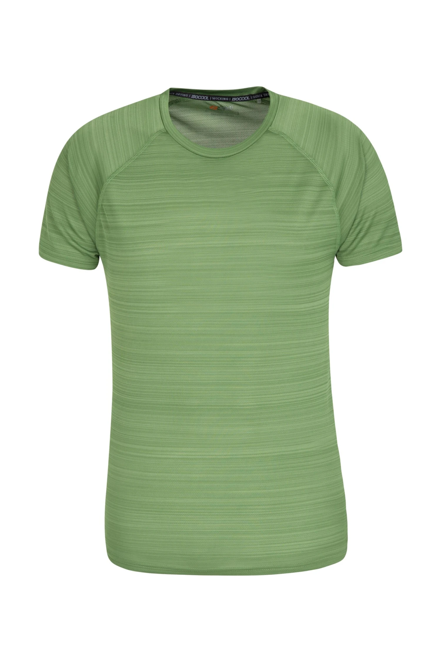 Endurance Striped Mens T-Shirt Mountain Warehouse Endurance Striped Mens T-Shirt -Mountain Warehouse 025449 grn endurance stripe ss tee men ss18 01 scaled