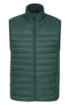 Mountain Warehouse Mens Featherweight Down Padded Gilet -Mountain Warehouse 025769 dka featherweight down gilet men ss21 01