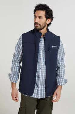 Mountain Warehouse Grasmere Mens Gilet -Mountain Warehouse 025778 dbl grasmere gilet mens ecom gbg ss23 01