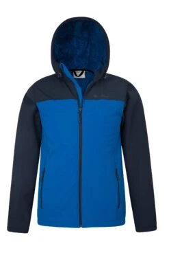 Mountain Warehouse 028323 ARCTIC II FUR LINED SOFTSHELL -Mountain Warehouse 028323 blu arctic ii softshell men aw18 5