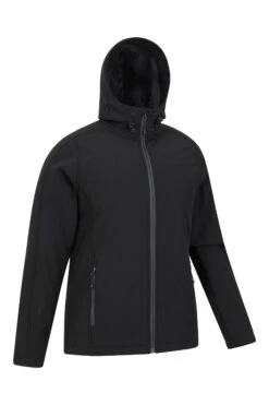 Mountain Warehouse 028323 ARCTIC II FUR LINED SOFTSHELL -Mountain Warehouse 028323 jbl arctic ii softshell men ss23 02