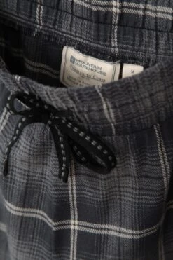 Mountain Warehouse Mens Flannel Pyjama Set -Mountain Warehouse 029007 bla mens flannel pyjama sets men aw21 11