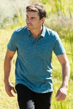 Mountain Warehouse Hasst Mens Polo -Mountain Warehouse 030073 tea hasst polo mens ecom lifestyle ss21 1