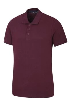 Mountain Warehouse Whitby Mens Polo -Mountain Warehouse 030422 bur whitby polo men ss20 03