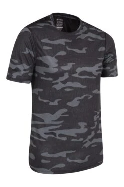 Mountain Warehouse Aspect Printed Mens Panel T-Shirt -Mountain Warehouse 030442 bca aspect printed panel tee men ss21 2