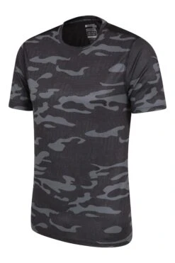 Mountain Warehouse Aspect Printed Mens Panel T-Shirt -Mountain Warehouse 030442 bca aspect printed panel tee men ss21 3