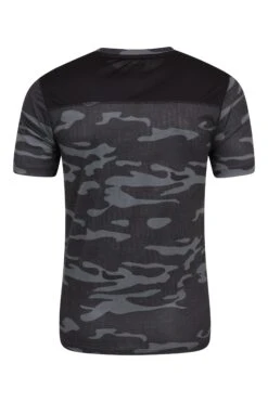 Mountain Warehouse Aspect Printed Mens Panel T-Shirt -Mountain Warehouse 030442 bca aspect printed panel tee men ss21 4