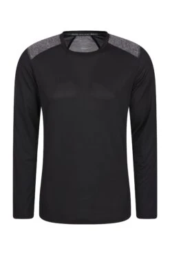 Mountain Warehouse Aspect Panel Long Sleeve Mens Top