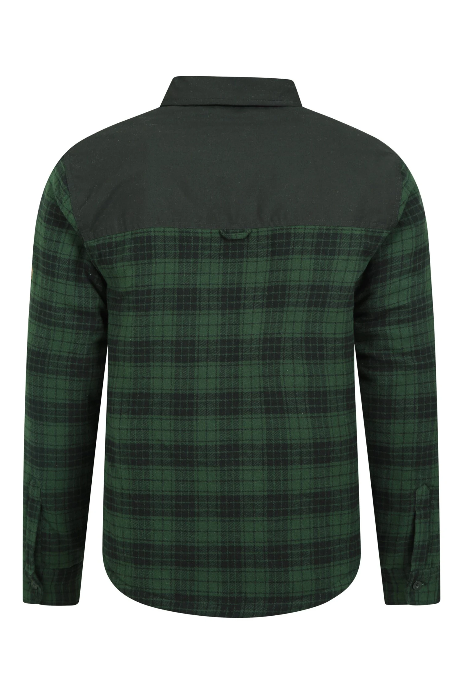 Flannel Padded Mens Shacket Mountain Warehouse Flannel Padded Mens Shacket -Mountain Warehouse 031406 bla flannel padded shacket men aw21 04 scaled