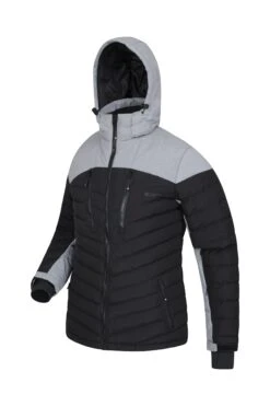 Mountain Warehouse Vulcan Mens Padded Ski Jacket -Mountain Warehouse 031421 bla vulcan padded ski jacket men aw19 03