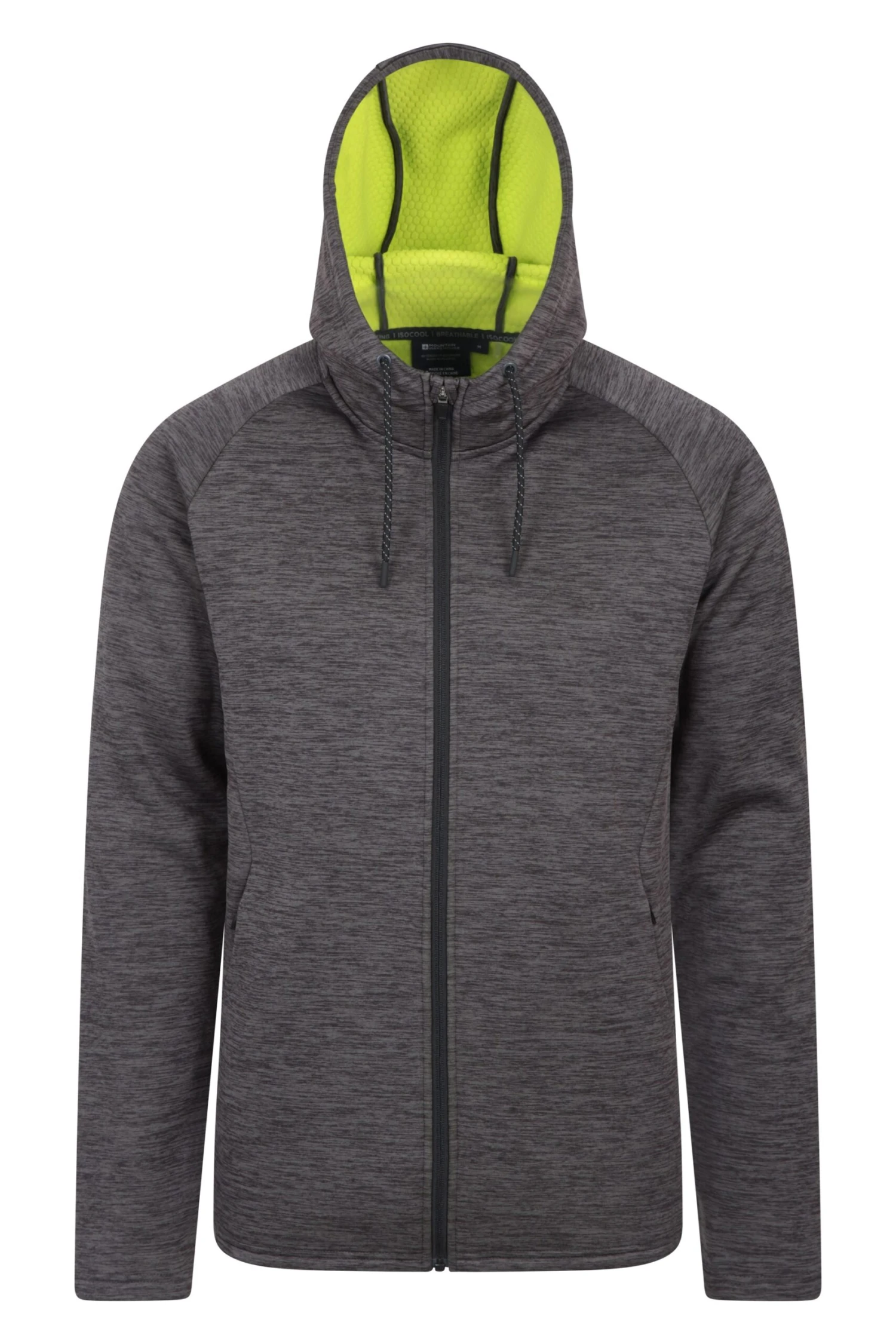 Flex Mens Hoodie Mountain Warehouse Flex Mens Hoodie -Mountain Warehouse 031534 gre flex windproof hoodie men ss211 scaled