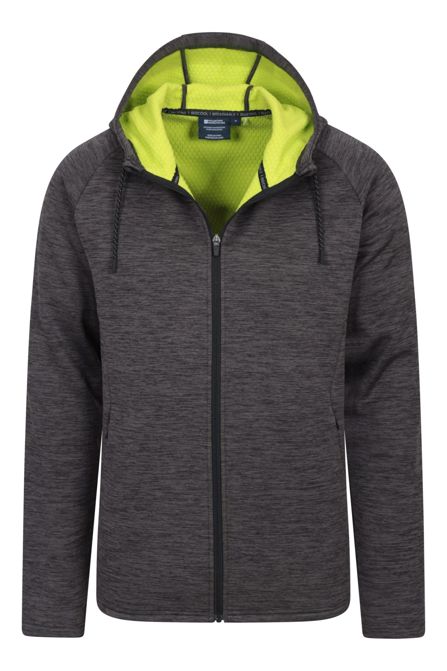 Flex Mens Hoodie Mountain Warehouse Flex Mens Hoodie -Mountain Warehouse 031534 gre flex windproof hoodie men ss214 scaled