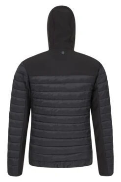 Mountain Warehouse Turbine II Mens Padded Softshell -Mountain Warehouse 034355 bla turbine ii padded softshell men ss20 4