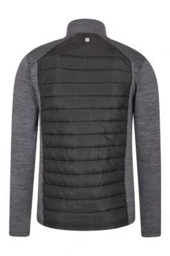 Mountain Warehouse Eclipse Padded Mens Full-Zip Midlayer -Mountain Warehouse 034717 bla eclipse padded full zip men ss20 04