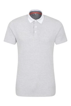 Mountain Warehouse Geo Jacquard Mens Polo