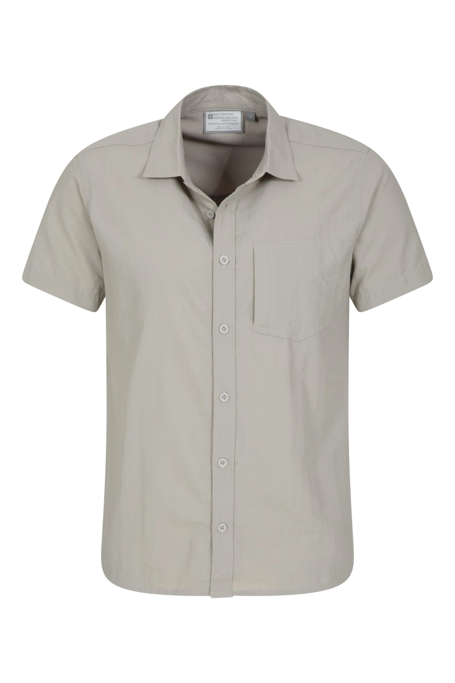 Mountain Warehouse Navigator Anti-Mosquito Convertible Mens Short-Sleeve Shirt -Mountain Warehouse 034905 bei navigator convertible ss shirt with anti mosquito men aw21 05 scaled