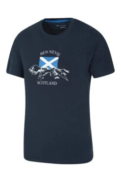 Mountain Warehouse Scottish Highlands Mens T-Shirt -Mountain Warehouse 035086 nav scottish highlands tee men ss20 03