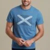 Mountain Warehouse Scottish Flag Mens T-Shirt -Mountain Warehouse 035090 pet scottish flag tee men ctcecom ss20 1