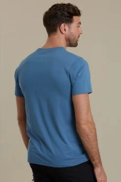 Mountain Warehouse Scottish Flag Mens T-Shirt -Mountain Warehouse 035090 pet scottish flag tee men ctcecom ss20 2