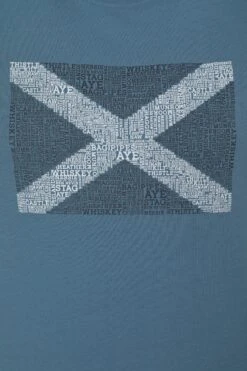 Mountain Warehouse Scottish Flag Mens T-Shirt -Mountain Warehouse 035090 pet scottish flag tee men ss20 04
