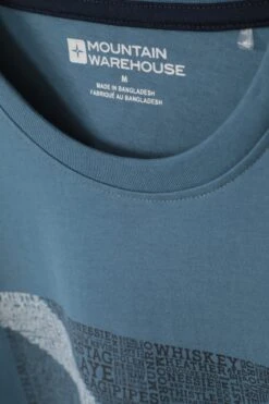 Mountain Warehouse Scottish Flag Mens T-Shirt -Mountain Warehouse 035090 pet scottish flag tee men ss20 05