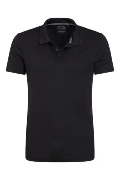 Mountain Warehouse Endurance Isocool Mens Polo -Mountain Warehouse 035411 bla endurance isocool polo men ss23 04