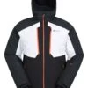 Mountain Warehouse Meteor Extreme Mens Ski Jacket -Mountain Warehouse 036490 bla meteor ski jacket men aw21 01