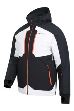 Mountain Warehouse Meteor Extreme Mens Ski Jacket -Mountain Warehouse 036490 bla meteor ski jacket men aw21 04